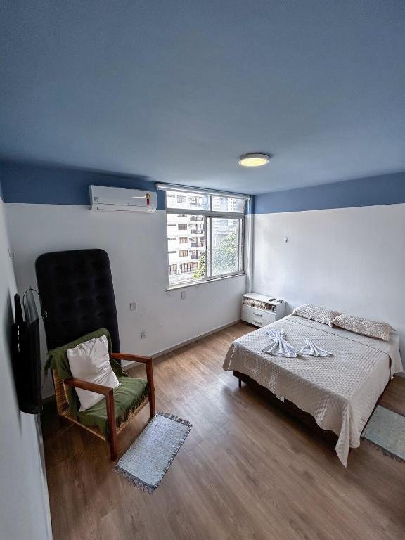 TV a/nebo společenská místnost v ubytování Loft em Belém at Doca-Umarizal, Bairro nobre central