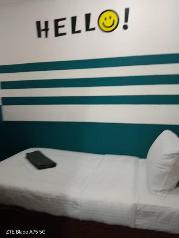Postel nebo postele na pokoji v ubytování Apollo hotel