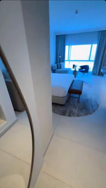 Posezení v ubytování Luxuria studio Noida