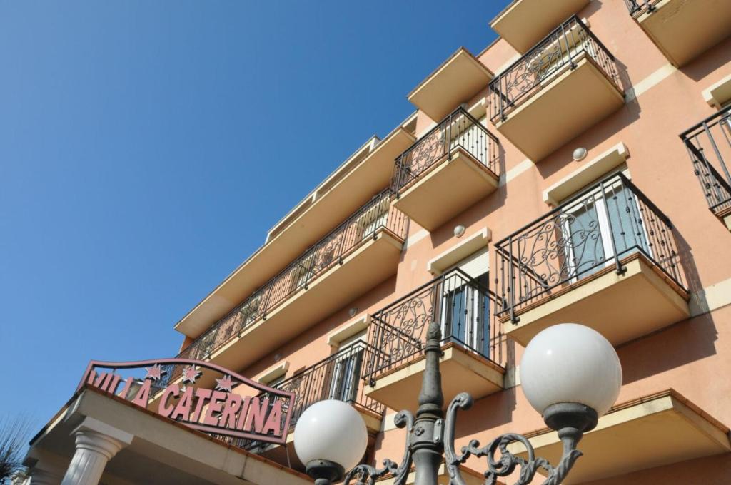 Balkon lub taras w obiekcie Hotel Villa Caterina