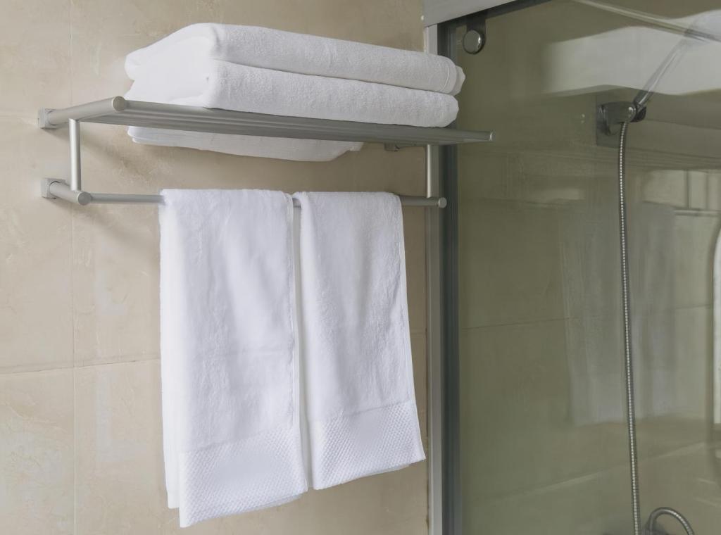 Koupelna v ubytování Junyao Inn
