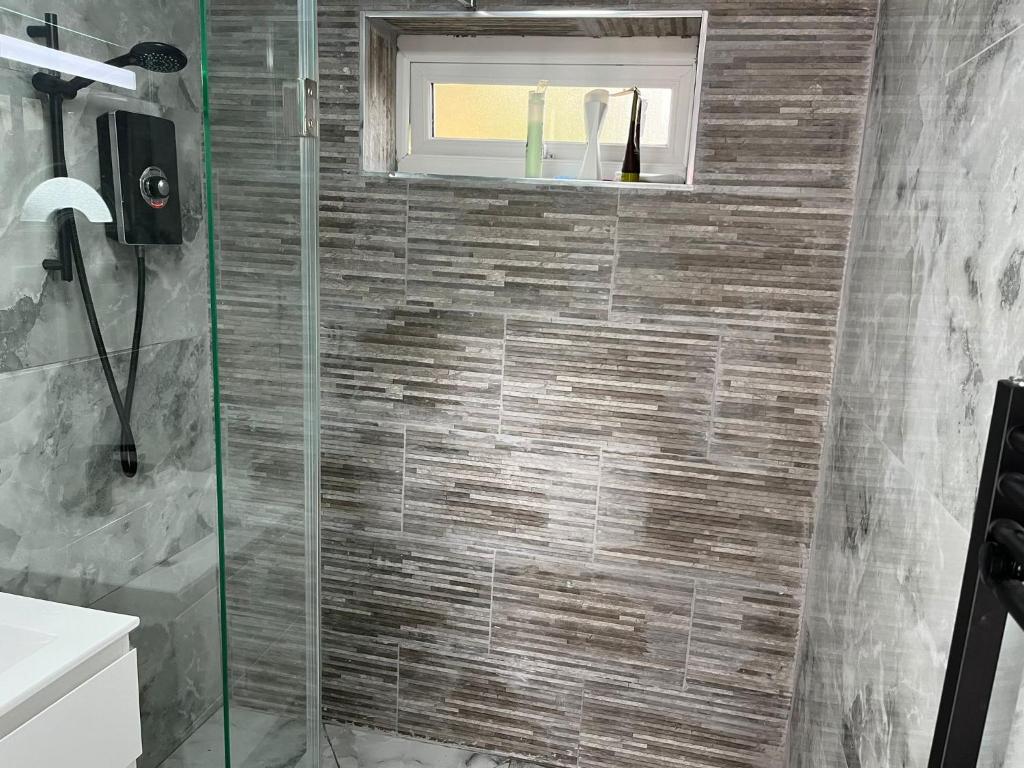 Koupelna v ubytování Luxury rooms