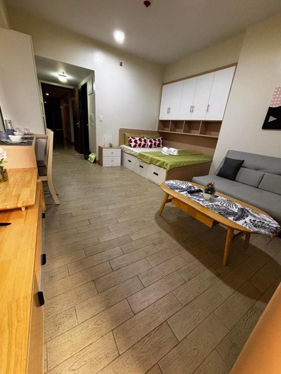 Kuchyň nebo kuchyňský kout v ubytování DH Suites