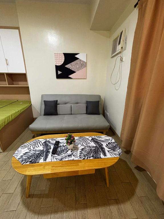 Posezení v ubytování DH Suites
