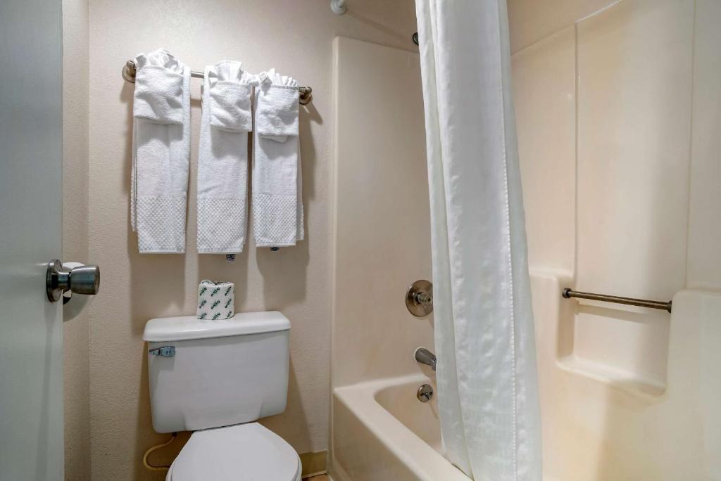 Koupelna v ubytování Econo Lodge Inn & Suites Rehoboth Beach