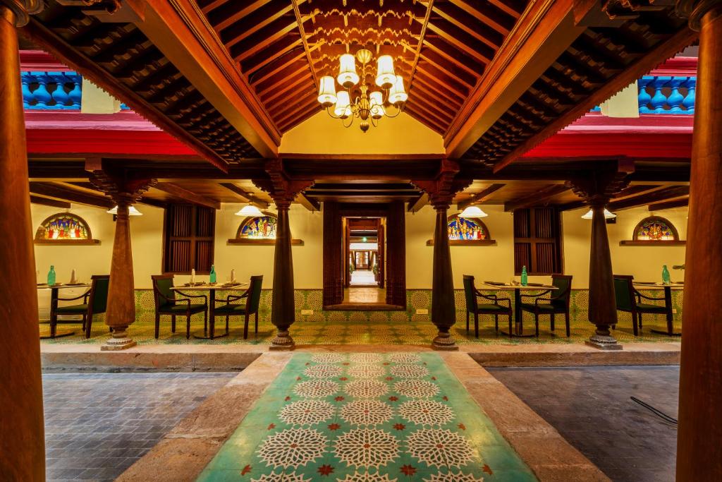 Fotografie z fotogalerie ubytování The Lotus Palace Chettinad v destinaci Karaikkudi