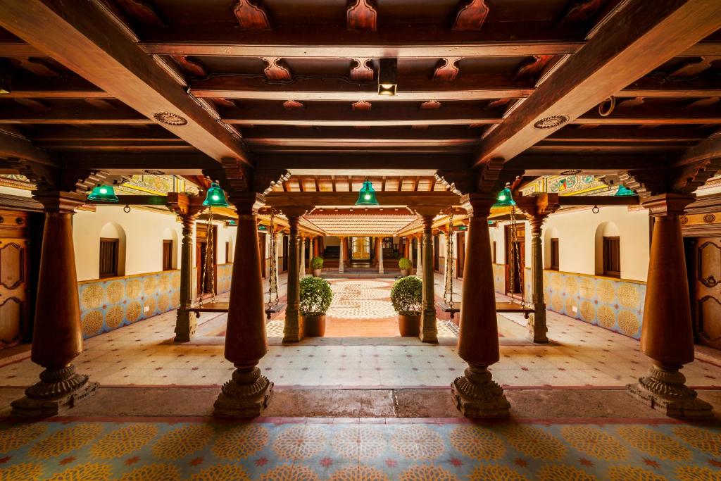 Fotografie z fotogalerie ubytování The Lotus Palace Chettinad v destinaci Karaikkudi