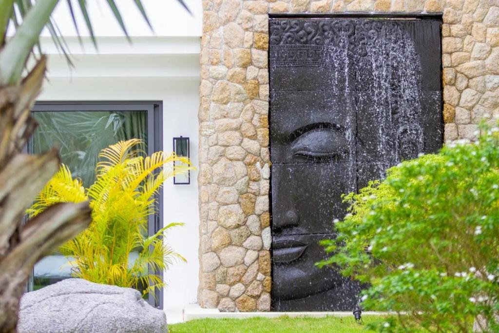 Zahrada ubytování Luxury Tropical Villa Riverside With Private Pool And Garden In Koh Samui