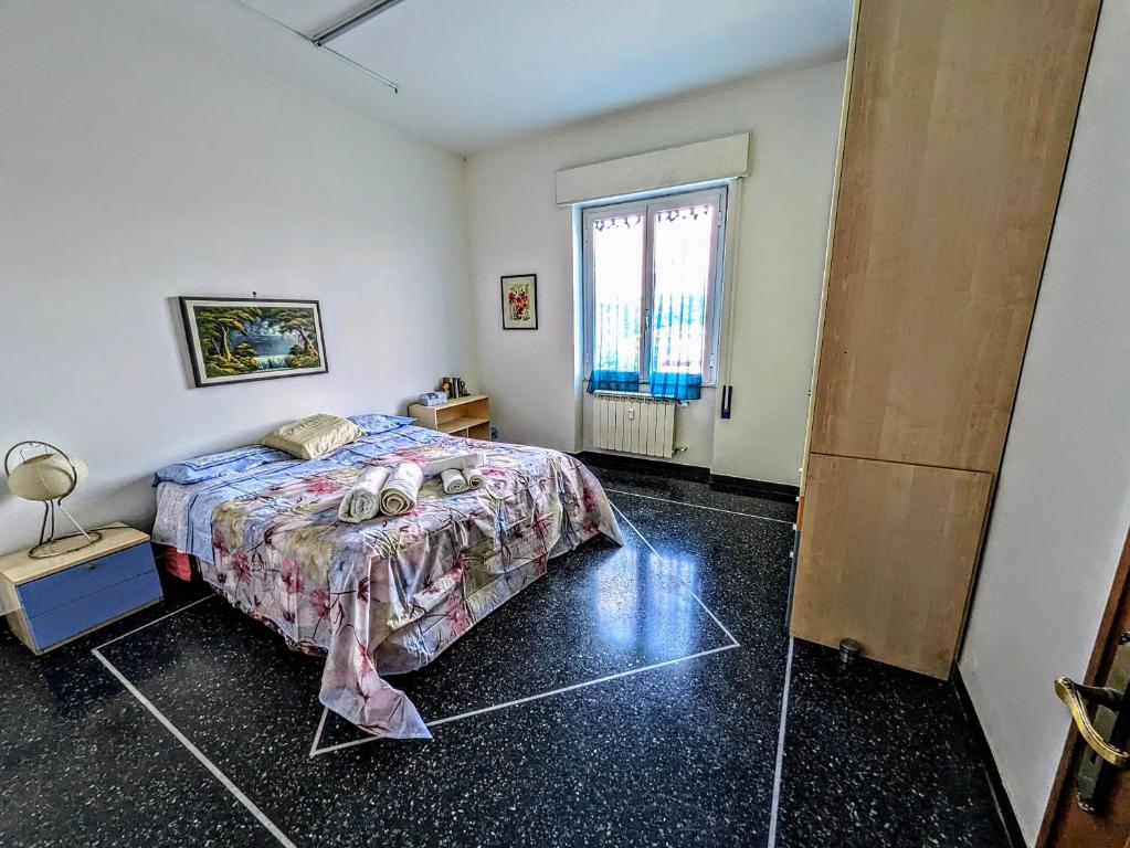 Postel nebo postele na pokoji v ubytování Le Colline