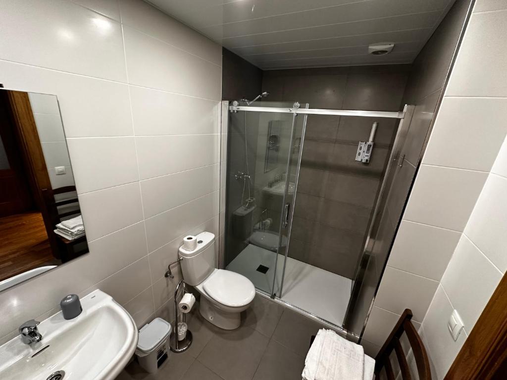 Kúpeľňa v ubytovaní Hostal Rural 18 de Abril