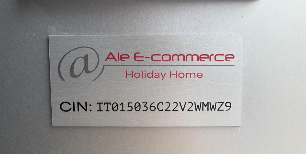 Certifikát, hodnocení, plakát nebo jiný dokument vystavený v ubytování Ale E-Commerce Holiday Home