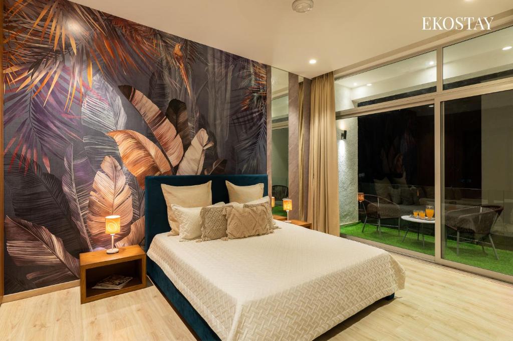 Postel nebo postele na pokoji v ubytování EKOSTAY Luxe I Avante Villa