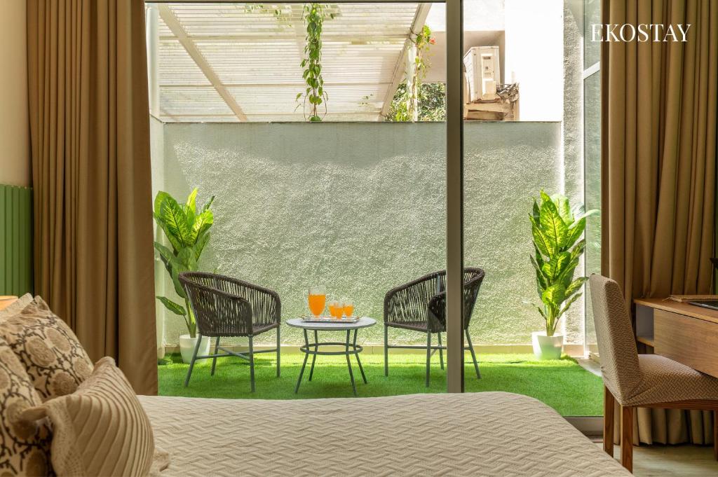 Posezení v ubytování EKOSTAY Luxe I Avante Villa