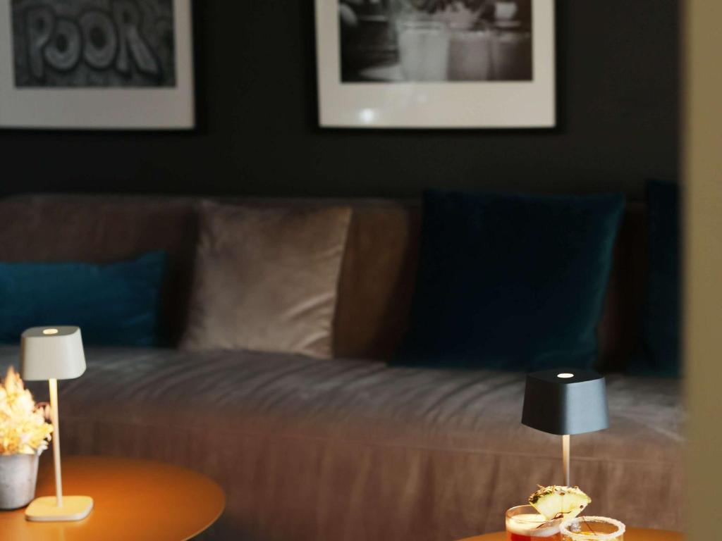 Cama ou camas em um quarto em ibis Frankfurt Centrum
