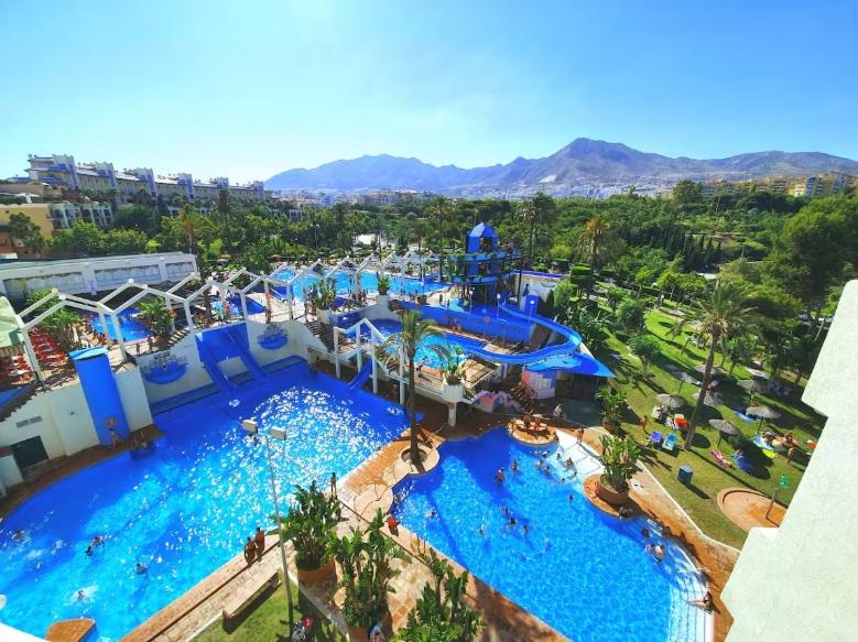 The swimming pool at or close to Benal Beach Holidays