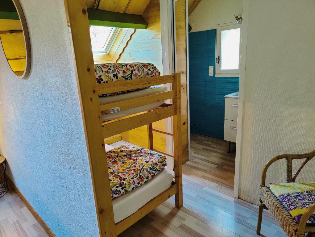 Postel nebo postele na pokoji v ubytování Auberge La Soulan