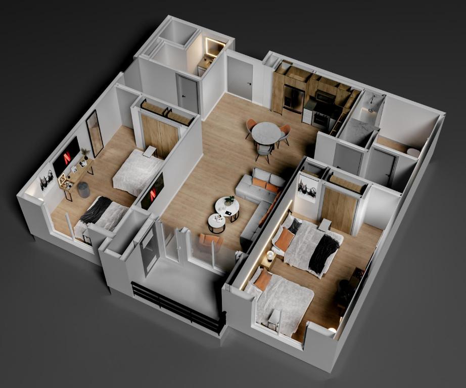 Grundriss der Unterkunft Otonomus Hotel Las Vegas