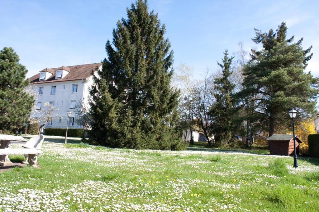 Zahrada ubytování Belvedere Montargis Amilly