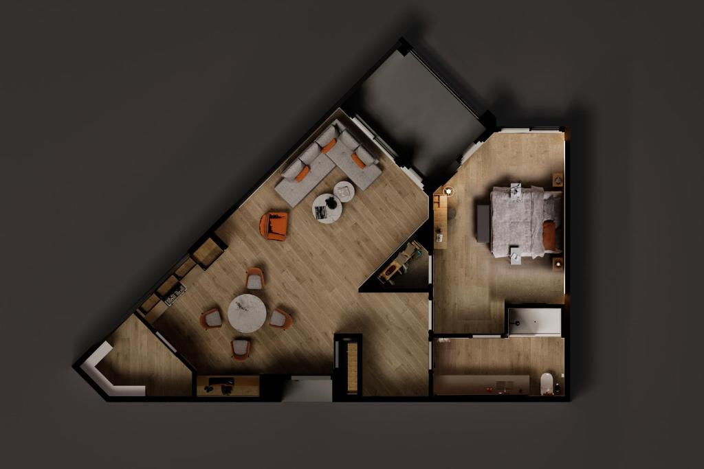 Grundriss der Unterkunft Otonomus Hotel Las Vegas