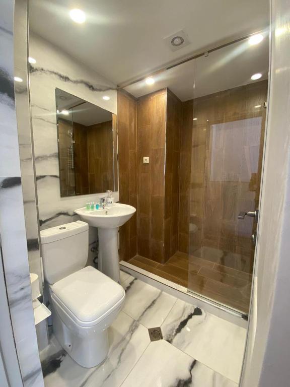 Koupelna v ubytování Taniqinn Dilijan Hotel