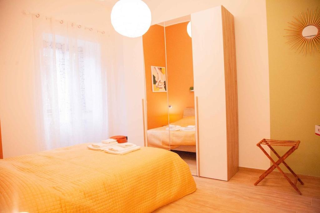 Postel nebo postele na pokoji v ubytování Santa Cesira