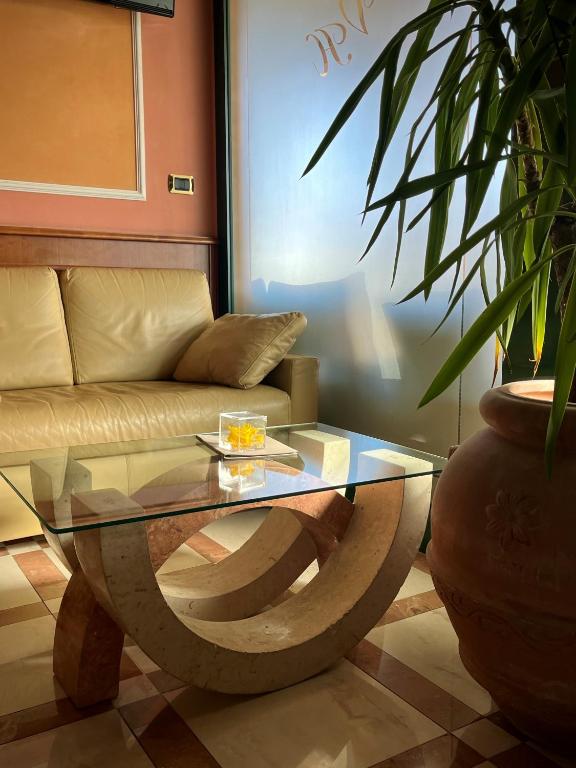 Posezení v ubytování Vald Hotel