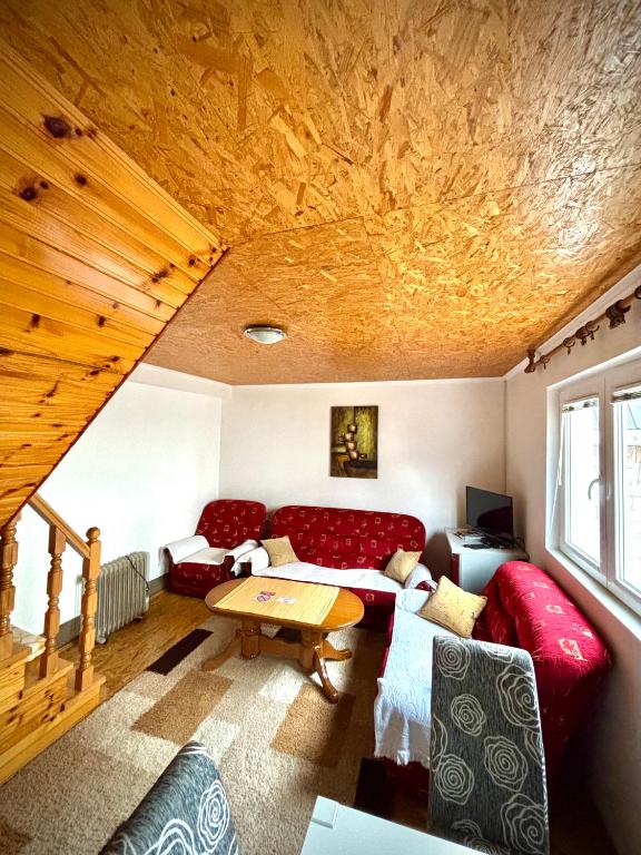Posezení v ubytování Apartments Bozovic