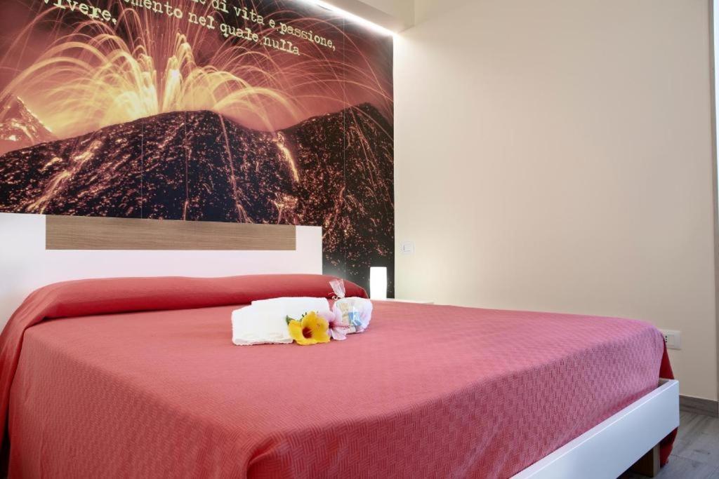 Postel nebo postele na pokoji v ubytování La Giara Guest House