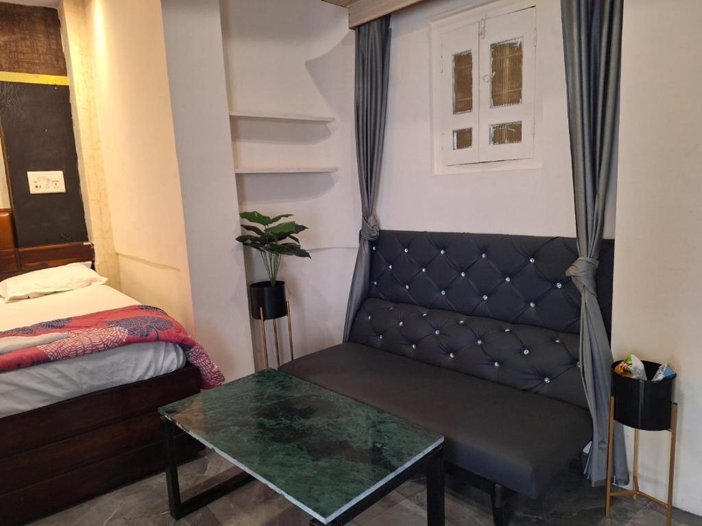 Postel nebo postele na pokoji v ubytování Mavenoak Dreams B&B