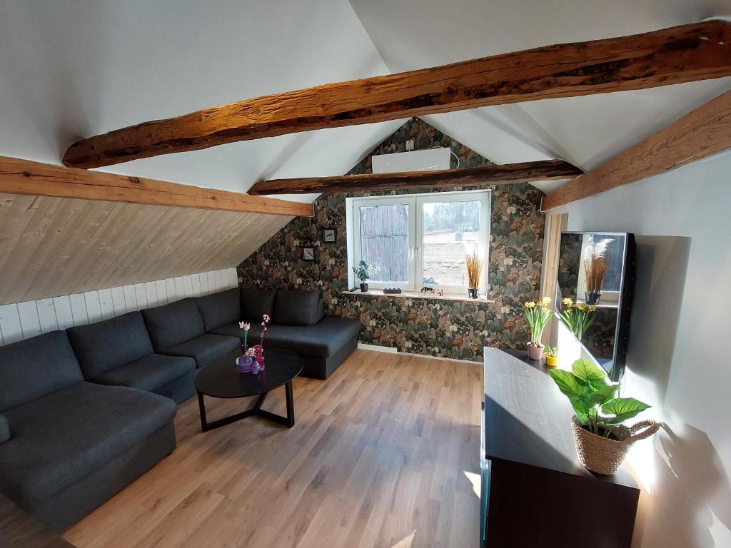Posezení v ubytování Apartment Gasstorp Wifi