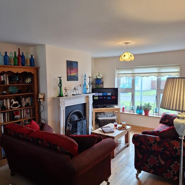 Posezení v ubytování Beautiful Double ensuite in Listowel Kerry