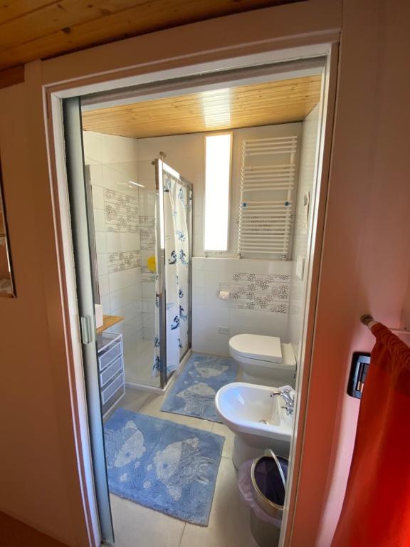 Koupelna v ubytování Marameo B&B