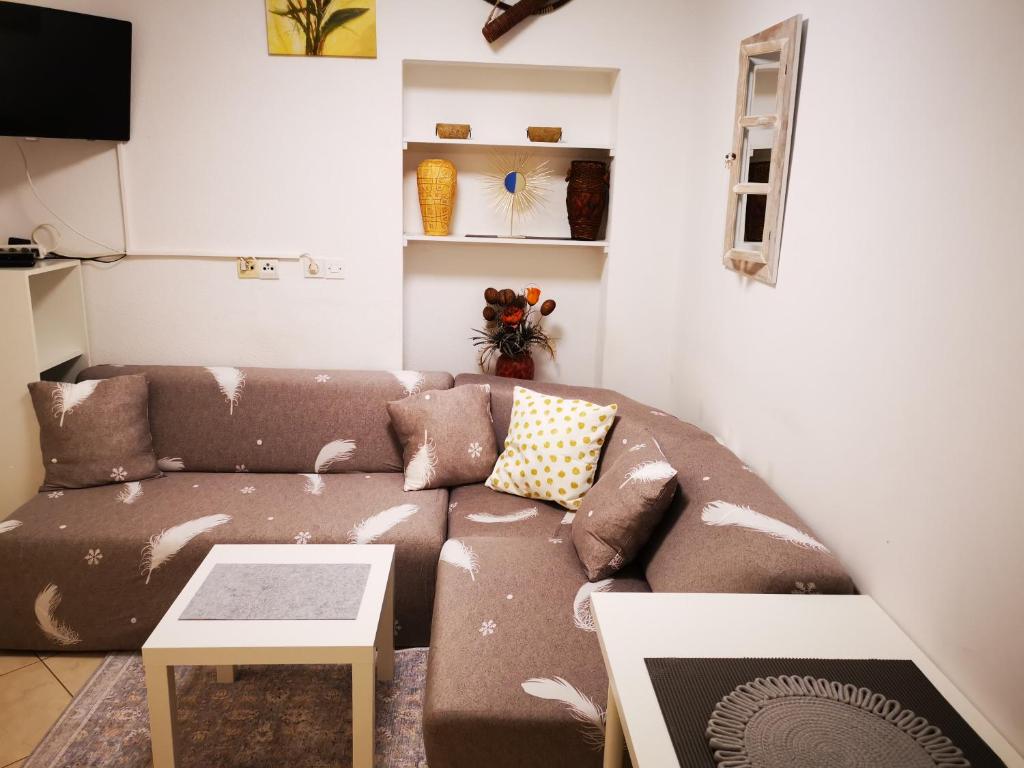 Posezení v ubytování Apartmani Rudelj