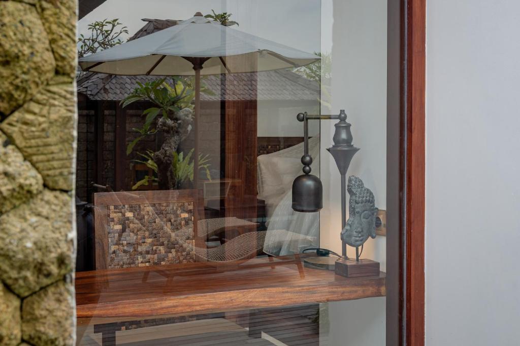 Patio nebo venkovní prostory v ubytování E Sanctuary Resort Ubud