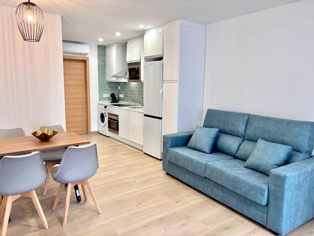 Una cocina o cocineta en Apartaments Sant Antoni