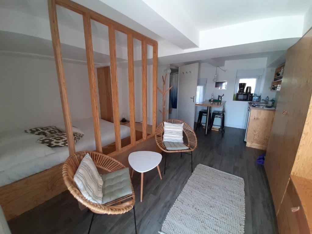 La Cabine - Studio-Apartment Mit Meerblick
