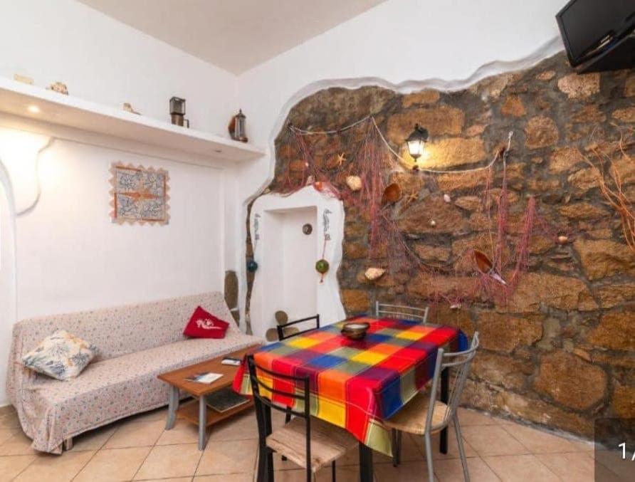 Χώρος καθιστικού στο Cavalluccio Marino