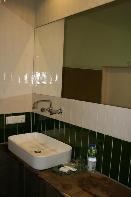 Koupelna v ubytování Hotel Noudus