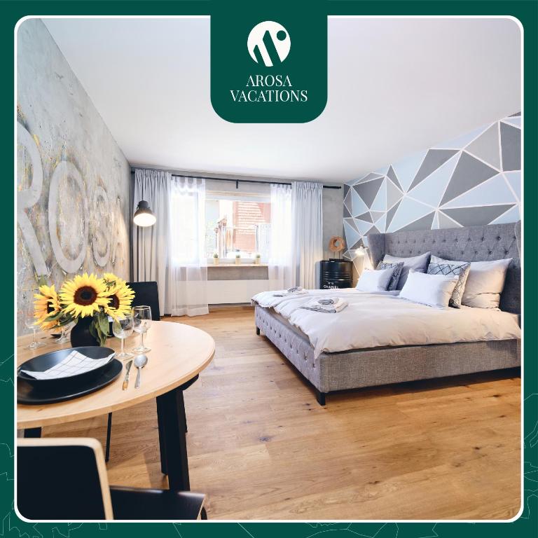 Postel nebo postele na pokoji v ubytování Derby 14 by Arosa Vacations