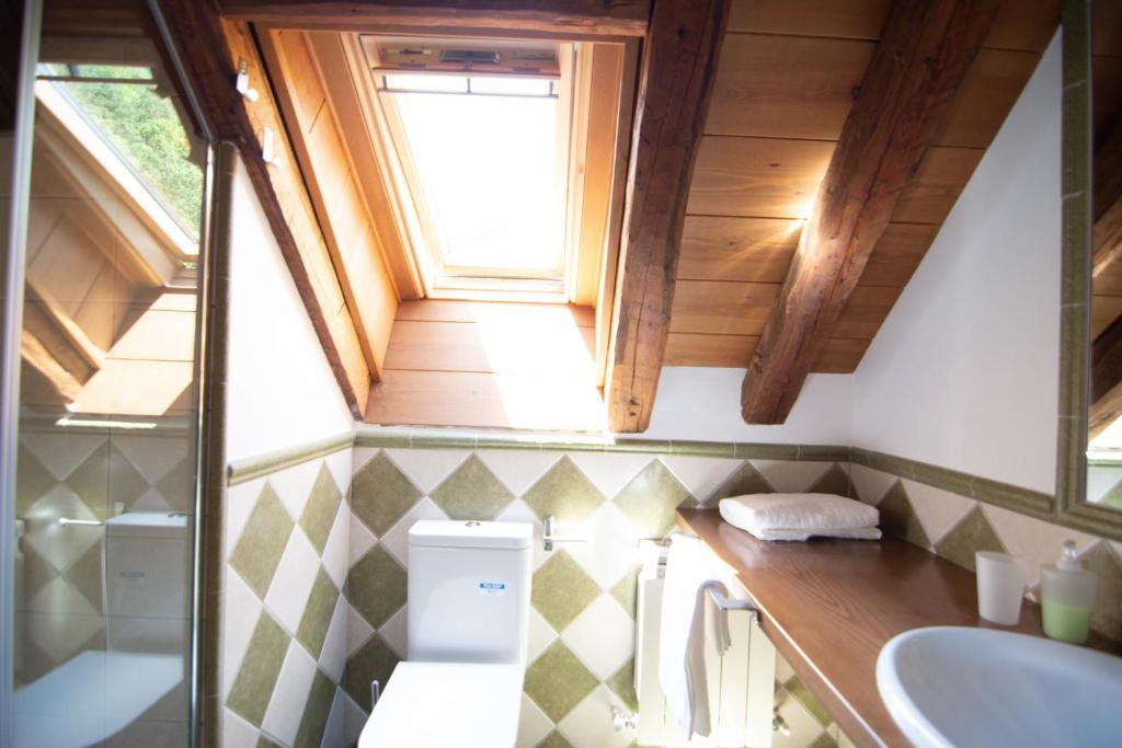 Posezení v ubytování Borda Batista Casa Rural