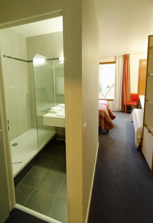 Koupelna v ubytování Hôtel Agena