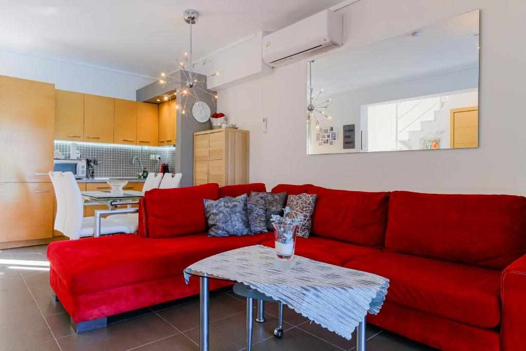 Cucina o angolo cottura di Deluxe Chrousso Pool Villa