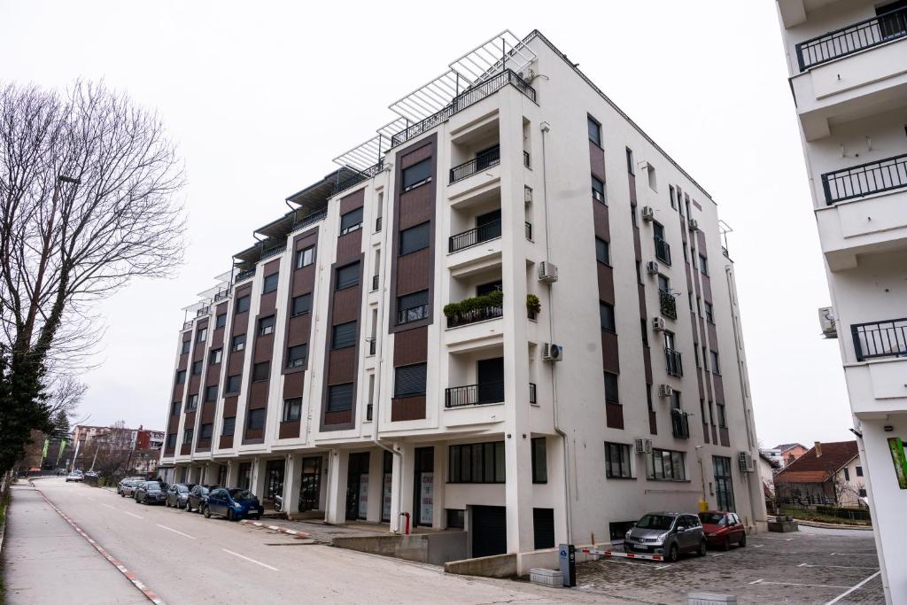 Budova, kde se apartmán nachází