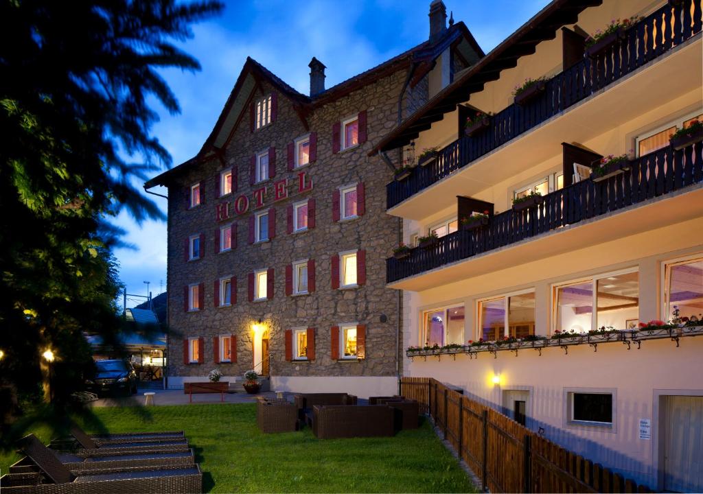 Budova, kde se hotel nachází