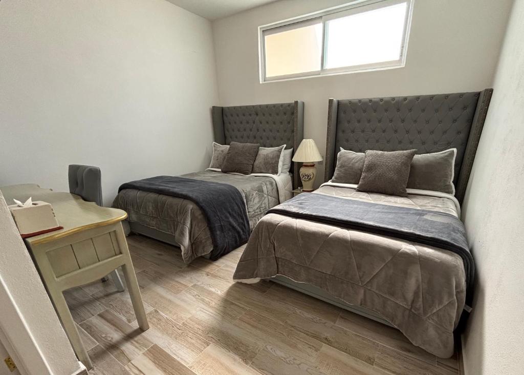 Postel nebo postele na pokoji v ubytování Hotel-Spa Posada Bonita