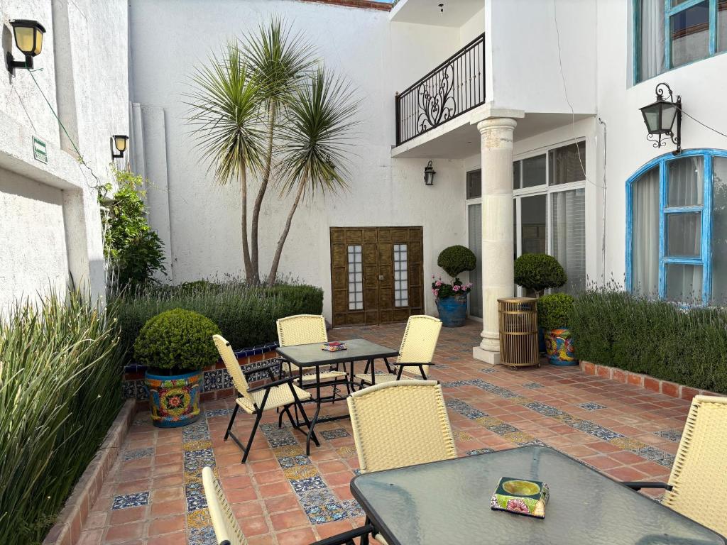 Patio nebo venkovní prostory v ubytování Hotel-Spa Posada Bonita