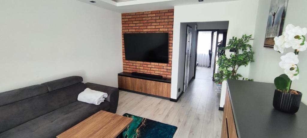 TV a/nebo společenská místnost v ubytování LUXURY apartment 2
