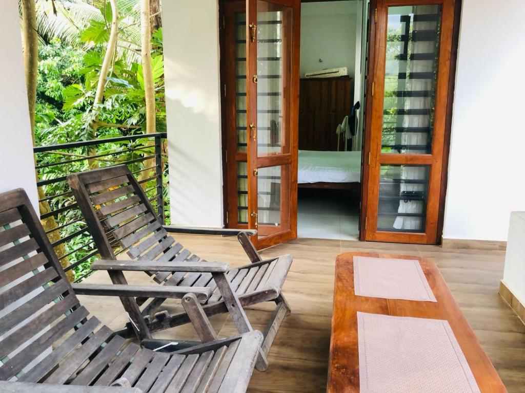 Posezení v ubytování White Square Home-stay