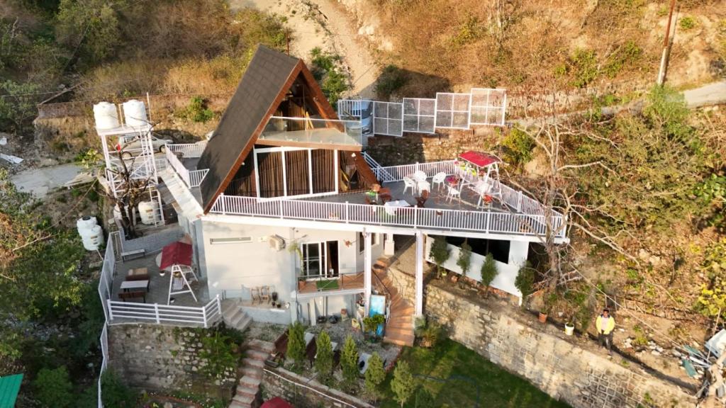 Το κτήριο όπου στεγάζεται  το bed & breakfast
