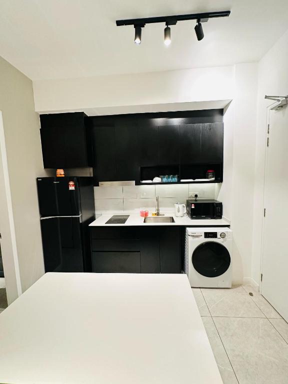 Kuchyň nebo kuchyňský kout v ubytování Residensi Akson Bukit Bintang Axon nearby Pavilion TRX